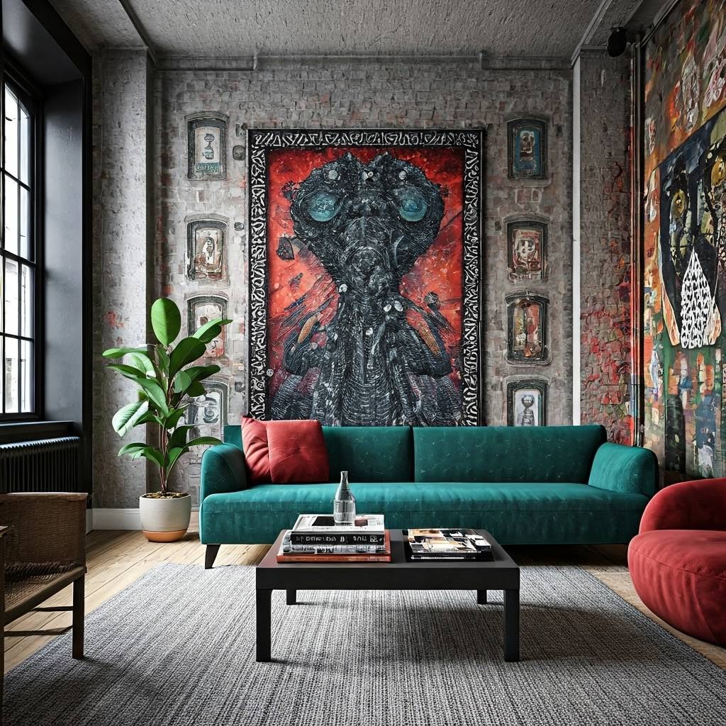 How Street Art Powerfully Inspires Interior Design in London