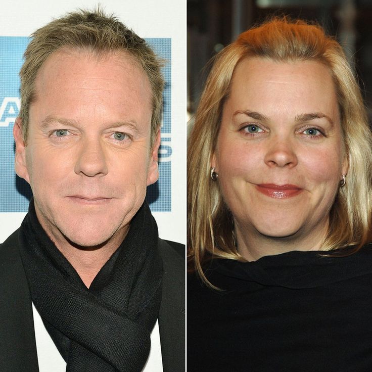 Rachel and Kiefer Sutherland