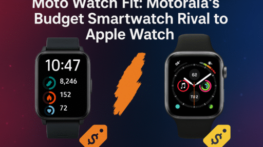 Moto Watch Fit Motorola’s Budget Smartwatch Rival to Apple Watch