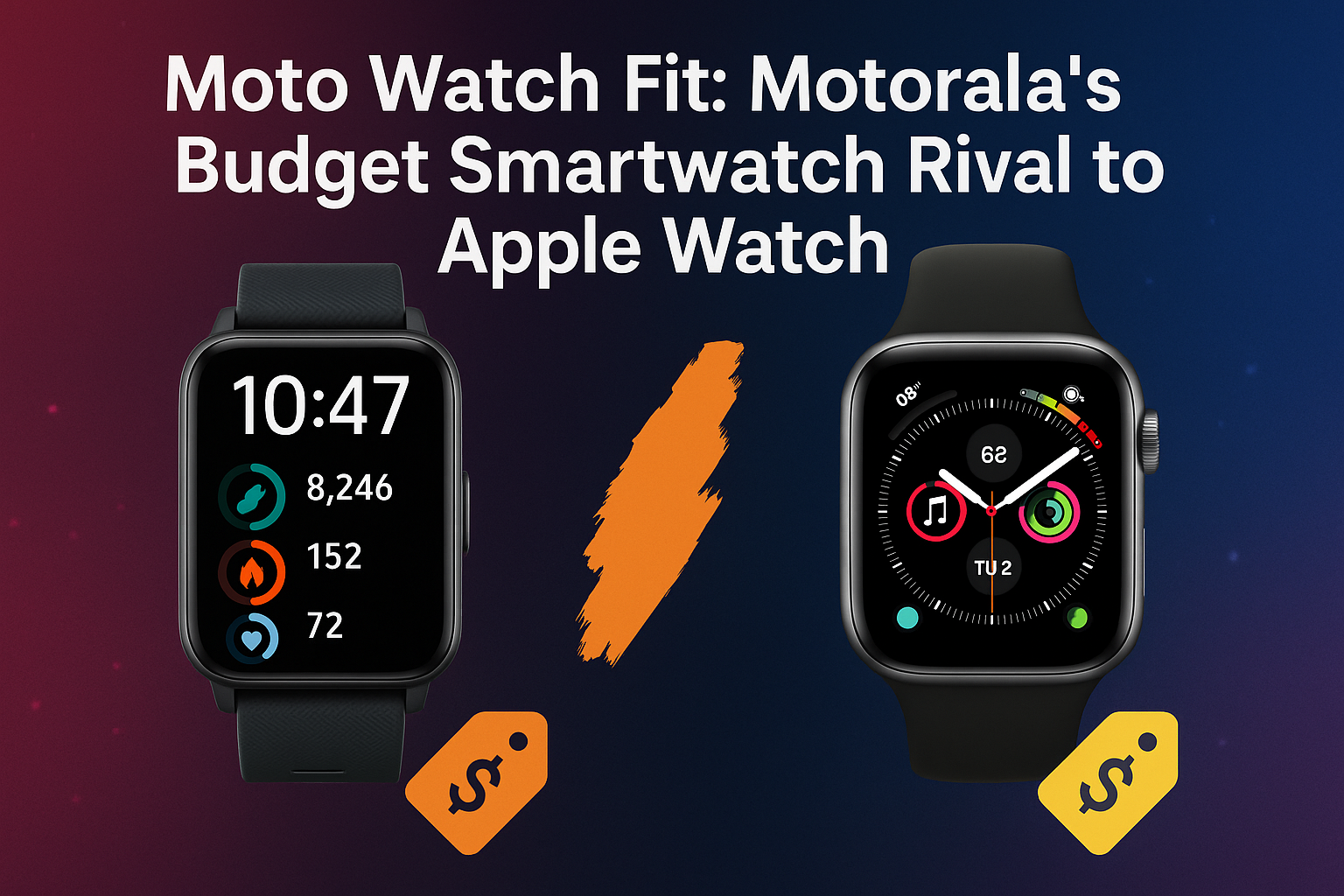 Moto Watch Fit Motorola’s Budget Smartwatch Rival to Apple Watch