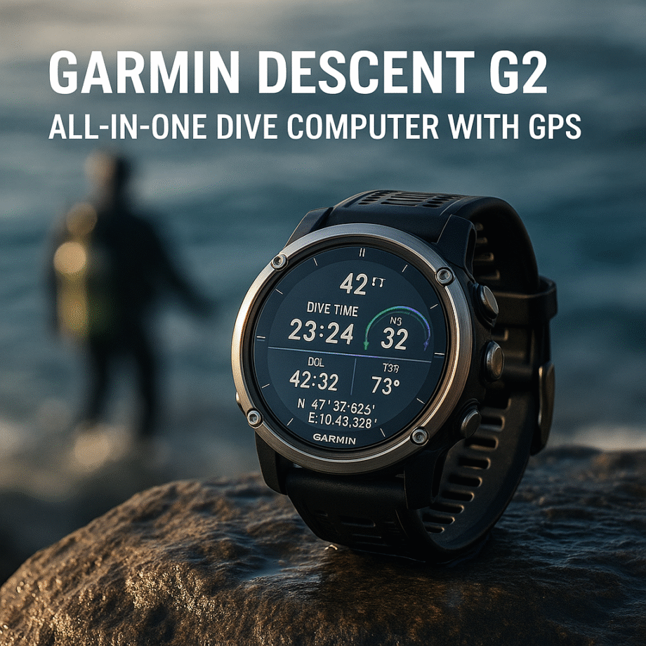 Meet the Garmin Descent G2 Best All-in-One Dive Computer with GPS