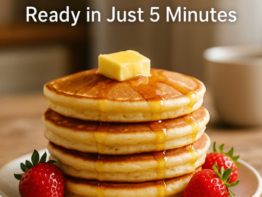 Quick & Fluffy American Pancakes Recipe – Ready in Just 5 Minutes
