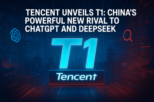 Tencent Unveils T1 China’s Powerful New Rival to ChatGPT and DeepSeek