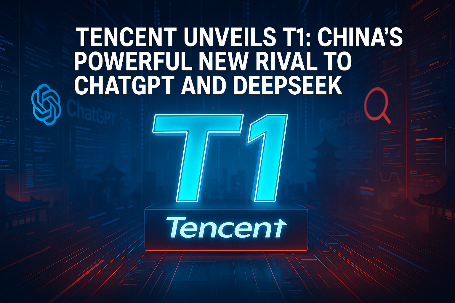 Tencent Unveils T1 China’s Powerful New Rival to ChatGPT and DeepSeek