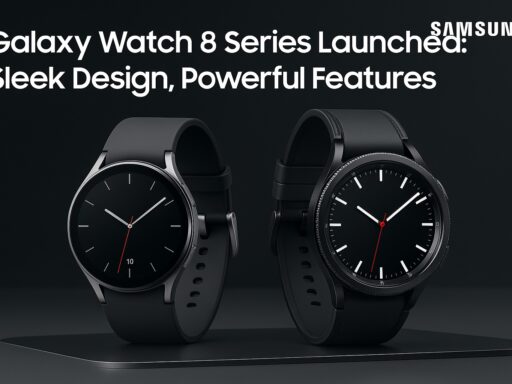 Galaxy Watch 8 Series Launched Sleek Design, Powerful Features