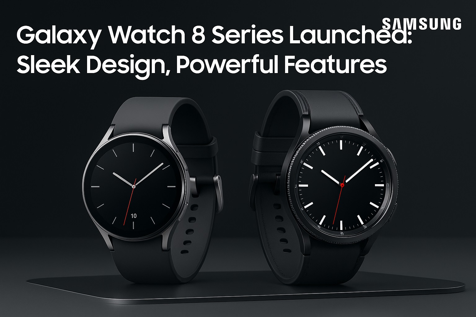 Galaxy Watch 8 Series Launched Sleek Design, Powerful Features